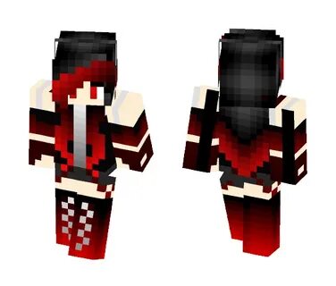 Download Red Goth Girl Minecraft Skin for Free. SuperMinecra