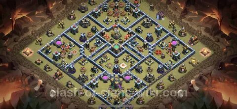 Best Anti 3 Stars War Base TH14 with Link, Anti Everything -