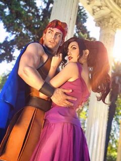 Amazing cosplay of Hercules and Meg by Leon Chiro & Glory La