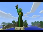 Minecraft - Statue of Liberty - YouTube