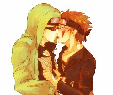 Kiba x Shino - kiss 2/3 Naruto, Cute anime character, Naruto