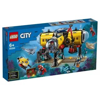 Конструктор LEGO City 60265 Океан: исследовательская база ку