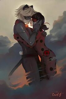 Pin by Your Lady on Lady Bug&Cat Noir Miraculous ladybug kis
