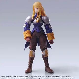 Final Fantasy Tactics - Delita, Ramza, and Agrias Bring Arts