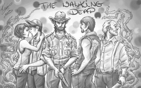 The Walking Dead Walking dead art, Zombie drawing easy, The 