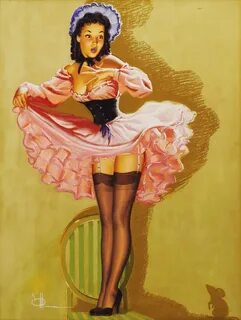 K O Munson - Vintage Pin Up Art - Pin Up Girls