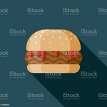 Icône Bâclée Joe Sandwich Vecteurs libres de droits et plus 