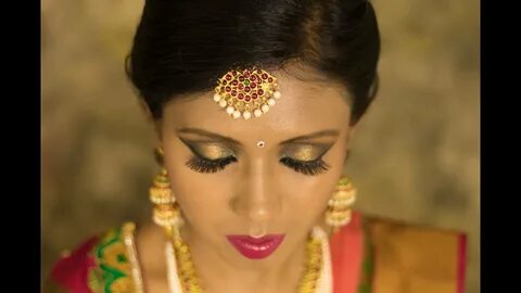 South Indian Bridal Makeup in HD Medium Dark Skin - EXTRASHA