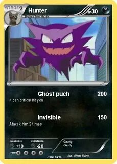 Pokémon Hunter 825 825 - Ghost puch - My Pokemon Card