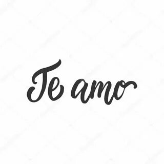 Te amo - Seni seviyorum, İspanyolca hat cümlesi, el yazısı m