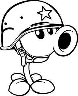 Peashooter Coloring Pages - Coloring Home