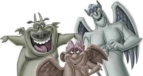Gargoyles from Disney's The Hunchback of Notre Dame Ceiling 