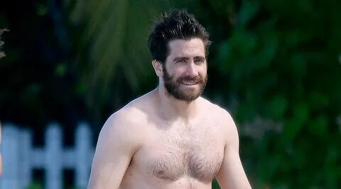 Jake Gyllenhaal Goes Shirtless in St. Barts, Takes a Surfing