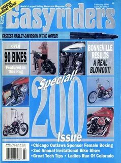 Easyriders Février - February Motorcycle magazine, Easy ride