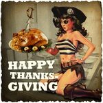 Happy Thanksgiving Pinup! Opinion - Conservative Before It's