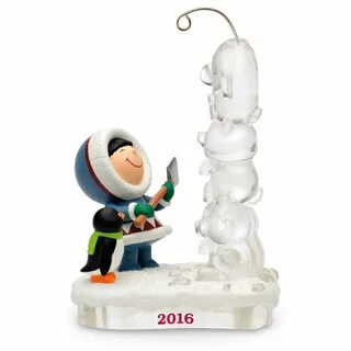 2016 Frosty Friends Hallmark Keepsake Ornament - Hooked on H