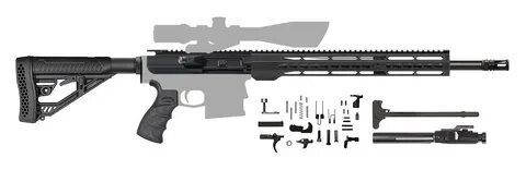 AR-10 Rifle Kit - 18" / 308 WIN / 1:10 / 15" Keymod Handguar