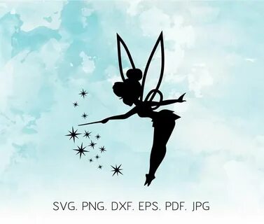 Tinkerbell SVG Peter Pan SVG Iron on Transfer File For Cricu