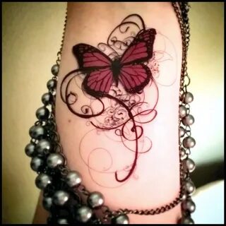 Gothic Butterfly Tattoos * Arm Tattoo Sites