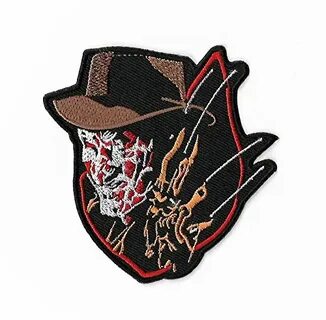 Freddy Krueger Patch Embroidered Iron / Sew on Badge Horror 