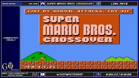NoGA5 Super Mario Bros Crossover Link Any% by WoofMasterArf 
