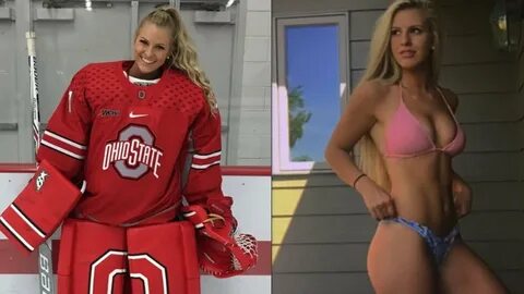 Ohio State Goalie Maggie Cory Makes Hockey Sticks Happy 😏 - 