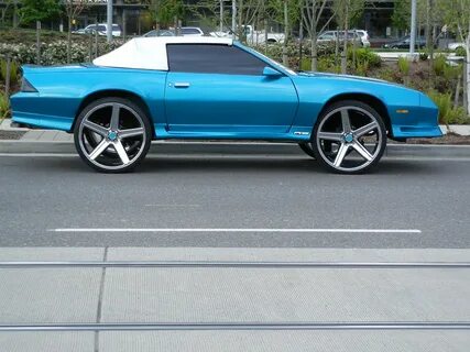 1991 Chevrolet Camaro RS on 28's 5/13/11. Friday The 13th.. 