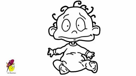 Little Boy - Rugrats - how to draw Rugrats Boy - YouTube