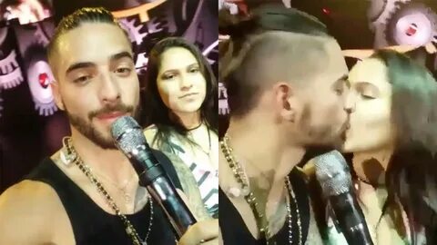 Maluma Kissed a Lucky Fan at a Concert in Rio de Janeiro and