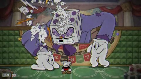 Cuphead King DIce Boss Fight Glitch (SUPER LUCKY) - YouTube