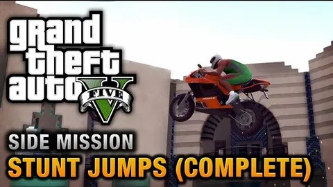 Grand Theft Auto V (GTA V) All Monster Stunt Jump Locations 