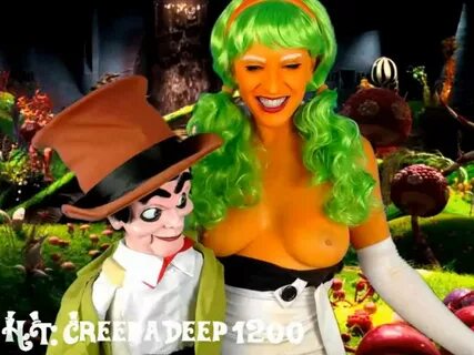Veronica Chaos: Nice Orange Oompa Loompa Tits, Willy Wonka P