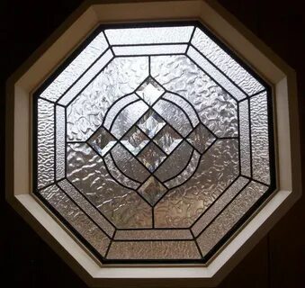 Octagon Window- 4.5in Jamb-24"Rough Opening- Stained Glass P