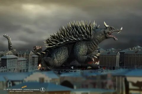 Pin by ButteryBitchBucuits on Anguirus in 2020 Kaiju monster