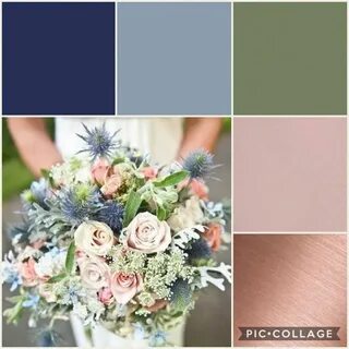 Colours for the wedding: Navy blue, lavender/grey/silver, sa