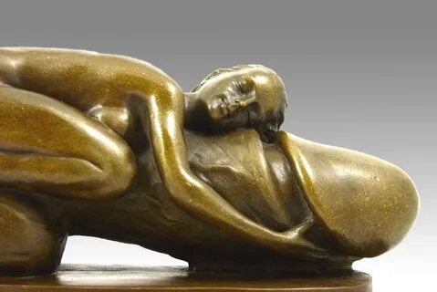 Naked Statue Amazon Blowjob Statue Bronze Figure Oral - Lore