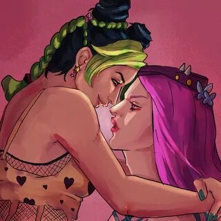 Andréa - Jolyne simp's tweet - "So I finished my Jolyne x An