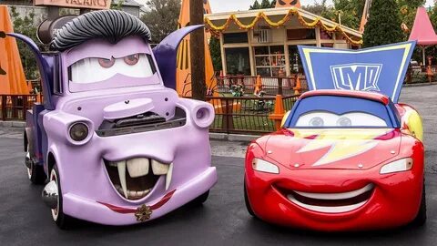 ALL Cars Land Halloween Costumes: Vampire Mater, Clown Red, 