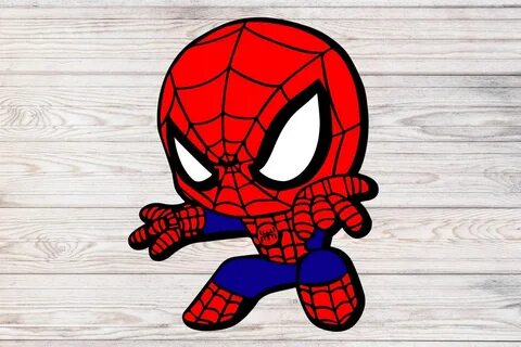 Little spiderman Spider-Man SVG svg files for cricut Etsy