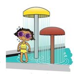 Free Pool Clipart Splash Pad and other clipart images on Cli