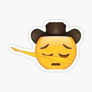 Sad Cowboy Emoji Copy Paste / Tap / click to copy. - Go Imag