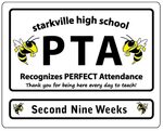 PTAs Recognize Perfect Attendance for SSD Staff SSD PTA Exec