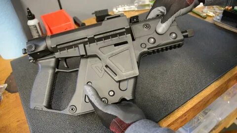 Kriss Vector Folding Pistol Brace Adapter - YouTube