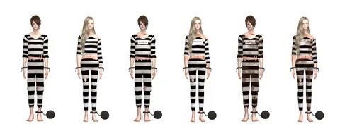 made some prisoners' costumes to use with kiru’s hand and fo