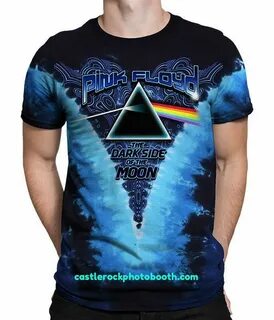 New Pink Floyd Green Dark Side of the Moon Tie Dye T Shirt 2