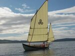 Iain Oughtred's Caledonia Yawl Bateaux, Voilier, Voile batea