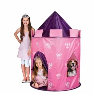 Princess Pink Castle Indoor Tent It includes a convent carry