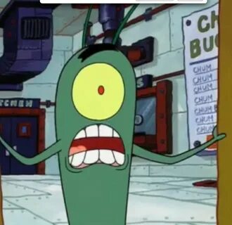 Horrified Plankton Blank Template - Imgflip