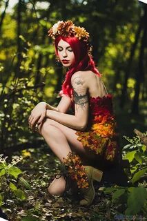 Poison Ivy (Autumn Version) from DC Comics - Daily Cosplay .