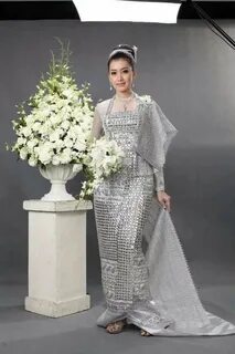 Myanmar Wedding Dress After wedding dress, Traditional dress